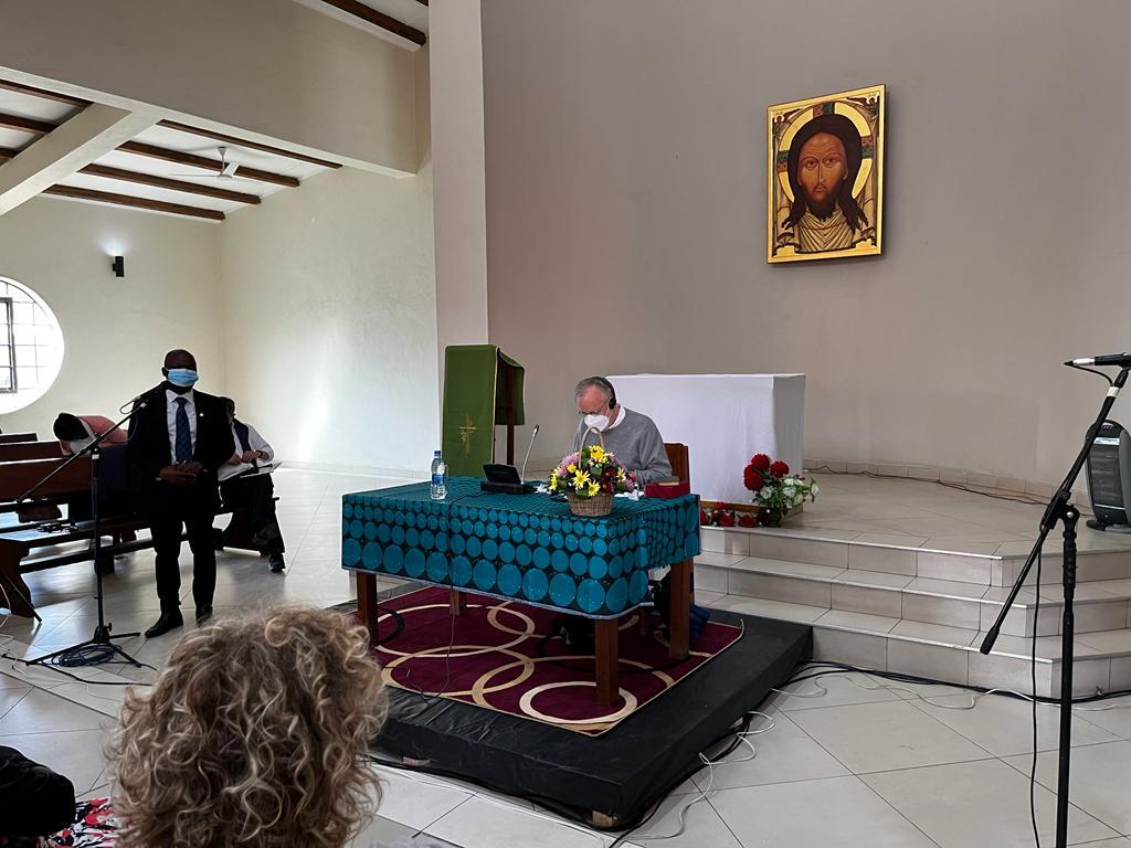 安德肋•黎嘉迪在布兰太尔会见马拉维和赞比亚圣艾智德团体代表